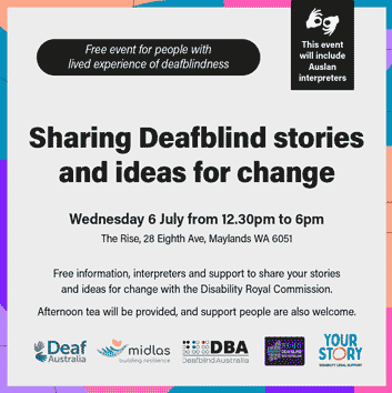 Deafblind banner