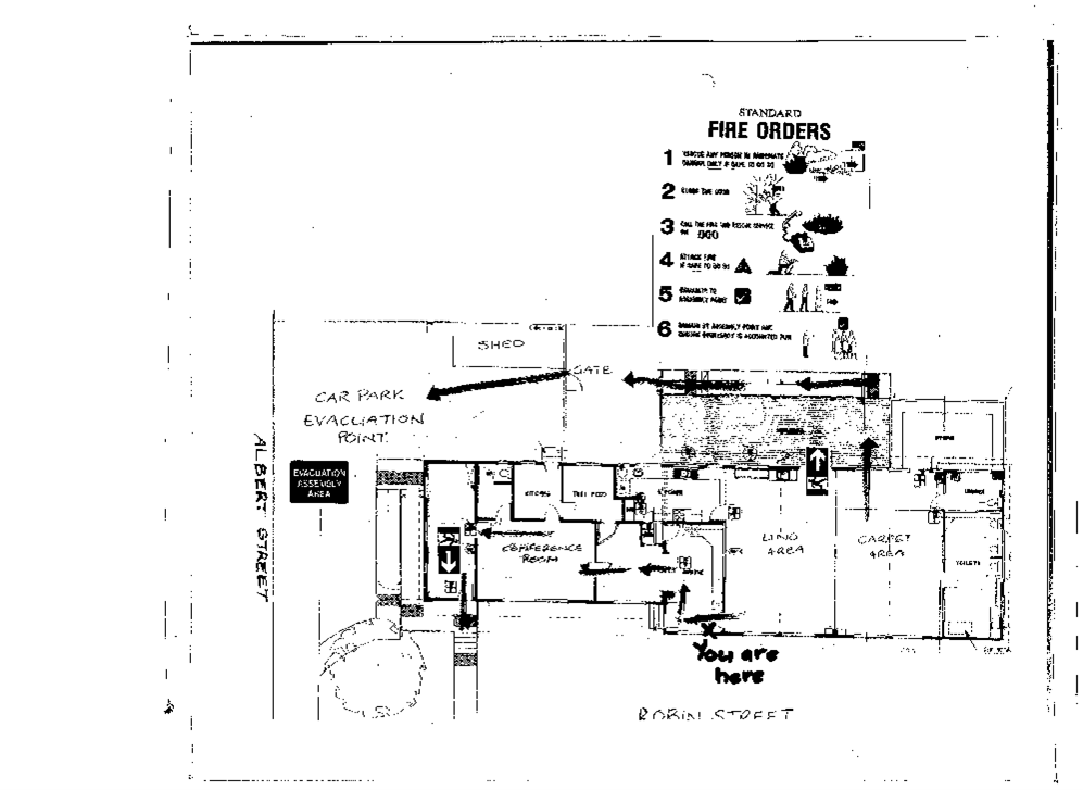 Floor Plan of the event venue.