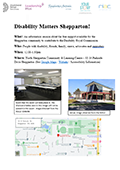 Disability Matters Shepparton event Access Key